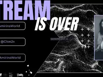 Chaturbate Best live sex cam show of amirinsworld